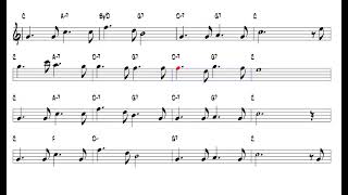 Elvis Presley  Young and Beautiful Eb Alto Sax Play Along