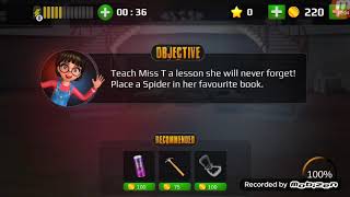 Scary Teacher 3D 🕷 spider in 📖 book