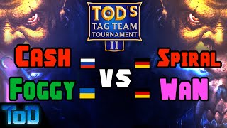 Cash & Foggy vs Spiral & WaN - #ToDsTagTeamTournament#2 Semi Finals