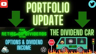 Retire on Dividends Portfolio Update (Retire Now & Dividend Car Account) July 2025