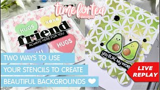 Crafting Live with Time For Tea Designs