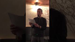 Andrew Levy at the April 2018 Sunday Salon NYC
