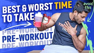 WORST PRE-WORKOUT MISTAKE YOU ARE DOING ⚠️ ❌ #gym #health #fitness
