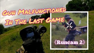 Gun Malfunctioned In The Last Game | 4 vs 3 Airsoft Gameplay | Runcam 2 | JanTV