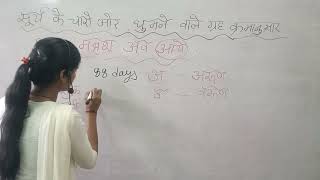 सूर्य के चारो ओर घुमाने वाले ग्रह क्रमानुसार एक छोटा ट्रिक