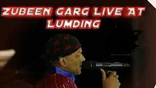 Zubeen Garg Live for sarbojanin Rangali Bihu sanmilan 2k18 In Lumding Vivekananda Railway stadium