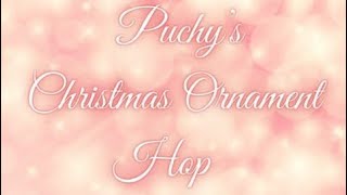 Beaded Snowflake Ornaments | Puchy’s Christmas Ornament Hop | Ep. 2