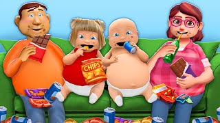 We Became The FATTEST FAMILY Ever!