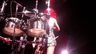 Rihanna - Breaking Dishes+The Glamourous Life+Run This Town (Live in Vancouver)