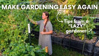 Lazy Gardening Tips for Beginners | How to Start a Vegetable Garden