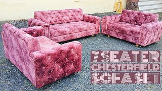 7 Seater Chesterfield Sofa Set....7566560915