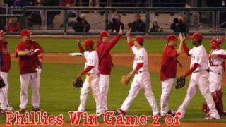 Phillies 10/2/08 Win - Audio Clip from end of game
