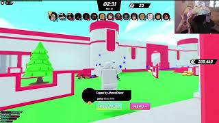 Txunamy gaming trying not to crash out in the big paintball txunamy #viral #roblox