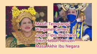 Masih Terkenang Warganet Gemes Joget Tipis Ibu Iriana Bikin Heboh Netizen  Masa Akhir Ibu Negara