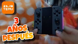 🟧LOS JOYCONS CON LUZ MAS BARATOS 🤑 DE TEMU  REVIEW