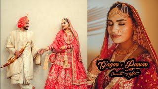Best Punjabi Sikh Wedding Cinematic Highlite 2025 | Gagan + Pawan | GS SIDHU ART | Punjab