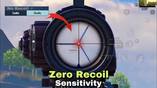 Best Sensitivity For PUBG & BGMI ✅❌ Scope 2x 3x 4x 6x 8x No Recoil Sensitivity 2023 👍Android And iOS
