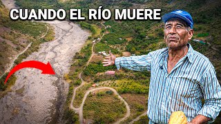 While the Mantaro River DRIES UP, this man continues LIVING, PLANTING and RAISING animals