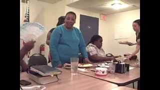 Pastor Barbara Pruitt at WEW