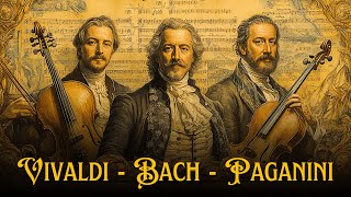 Vivaldi, Bach and Paganini 🎻 Most Peaceful Classical Masterpieces