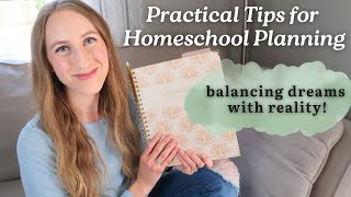 Practical Tips for Homeschool Planning