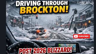 Brockton, MA After the Blizzard of 2026… This Is INSANE