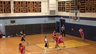 Littleton Tigers 8th Grade Boys Basketball vs Fitchburg 12-2-18