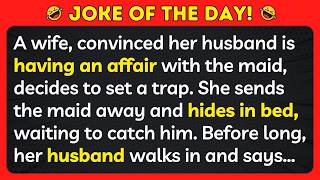 BEST JOKE OF THE DAY! 🤣 A wife is convinced that her husband is cheating on her… | Funny Dad Jokes