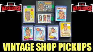 Awesome Vintage Baseball Football And Basketball Card Shop Pickups At The Warehouse Sports Cards