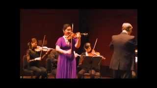 Zhang Ying plays Tchaikovsky Violin Concerto Op. 35, I Allegro Moderato