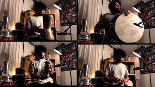 Middle-Eastern Percussion Arrangement | The Secret Trio - 'Crosswinds'