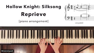 Hollow Knight: Silksong - Reprieve | Piano Cover (Early Intermediate Level) arr. Ylan Chu