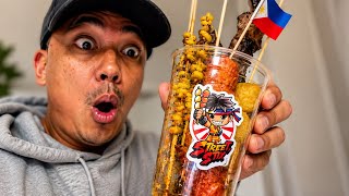 Filipino Street Food With Street Fighter Vibes!