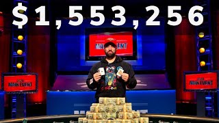 2020 WSOP Main Event Final Table Champion Joe Hebert