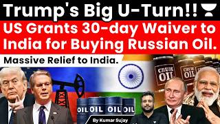 US grants India 30-day waiver to purchase Russian oil amid Iran's blockade of Strait of Hormuz