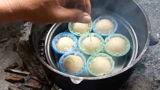 Simpling puto steam sa kaldero mga ka baker napakadaling gawin lang.