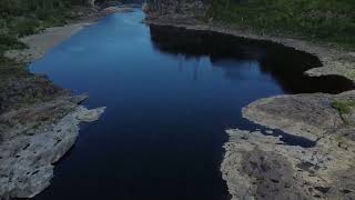 4k Drone, and,  time laps, Jonquière, Nort Québec, background music, bleu light music,