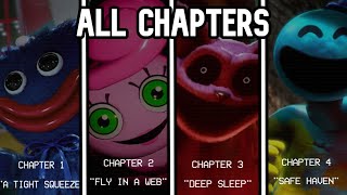 Poppy Playtime: Chapter 1 + 2 + 3 + 4 - Full Gameplay Playthrough (All Chapters)