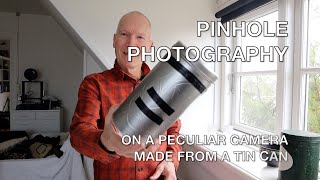 Pinhole photography on a peculiar home built camera using enlargement paper