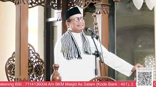 Khutbah Jum'at : Ust. Dr. H. Andian Parlindungan, MA