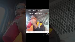 HELLA CUTE DONT GET OFFENDED-HOODSQUAD