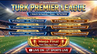 FINAL DAY || UT SPORTS PRESENT - TURK CHAMPIONSHIP 2025
