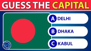 Guess The Capital Of The Country | Country Capital Quiz🌍