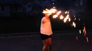 B twirling