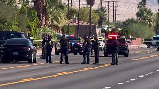 Palm Springs officer involved shooting then ambulance with wounded suspect gets in crash 