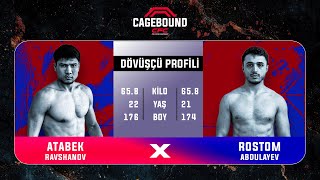 CAGEBOUND 1 | Rostem Abdullayev vs Atabek Ravşanov