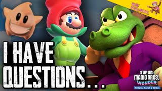 I'm KINDA CONCERNED about Super Mario Bros. Wonder: Nintendo Switch 2 Edition...