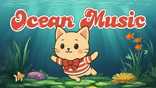 Ocean Music 🐬【 1 Hour Lofi Song 】🐳 Stream Cafe 🌊  Study / Chill / Stress Relief 🎶