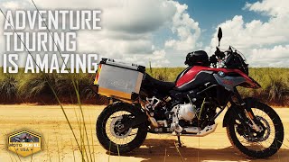 BMW F850GS Adventure Touring Off-road and On-road fun