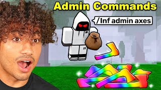 I Got ADMIN COMMANDS In 99 Nights In The Forest!